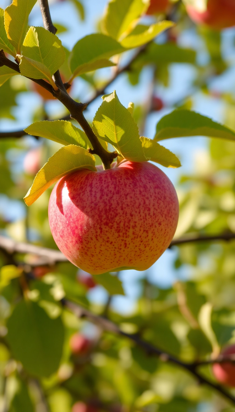 HD iPhone Apple On Tree Appealing Wallpaper
